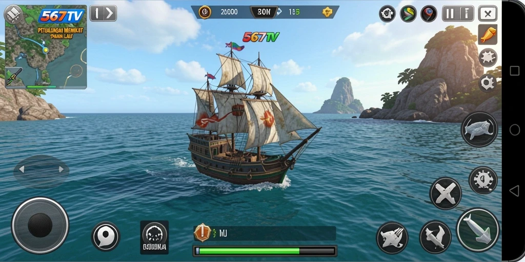 Tangkapan ikanan yang menakjubkan di 567TV menunjukkan keseruan gameplay.