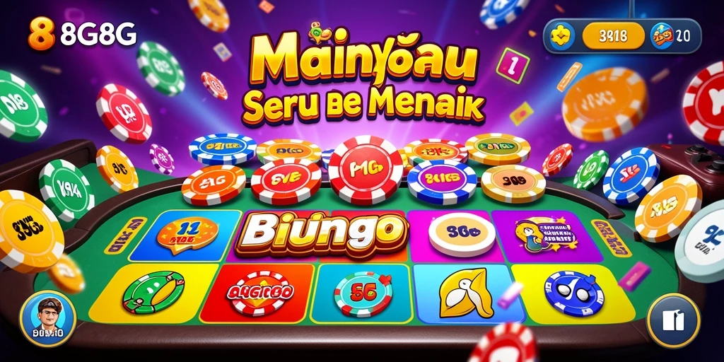 Screenshot gameplay bingo yang seru dari 8G8G.