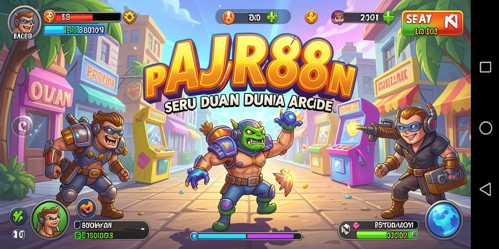 Tampilan gameplay seru dalam AJR88 menampilkan aksi yang mendebarkan.