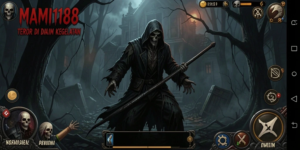 Screenshot menampilkan gameplay mendebarkan di dunia Horror.