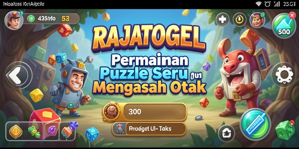 Tampilan gameplay menantang dan menarik di RAJATOGEL.