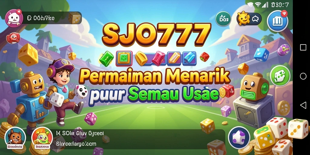 Screenshot gameplay SJO777 yang menampilkan tantangan puzzle.