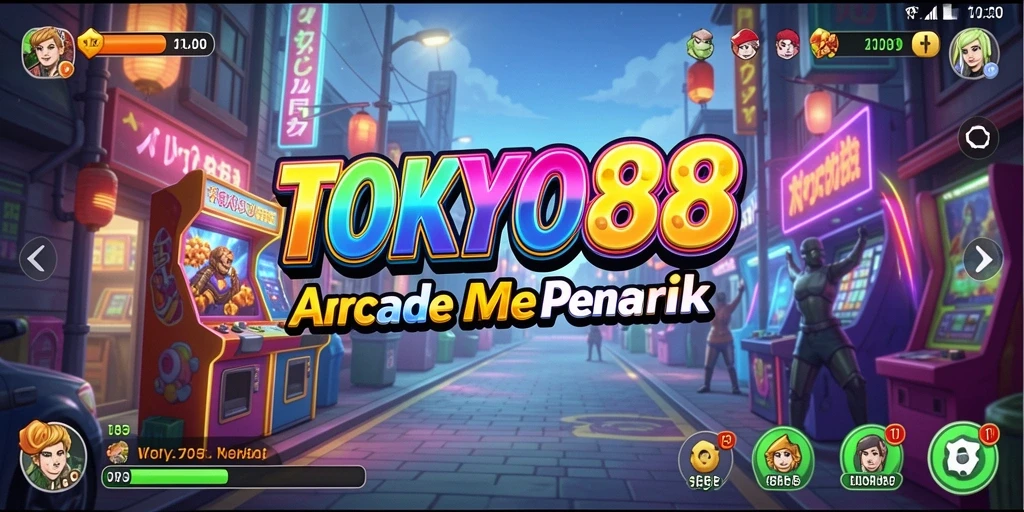 Tangkapan layar dari gameplay seru TOKYO88 yang penuh warna.