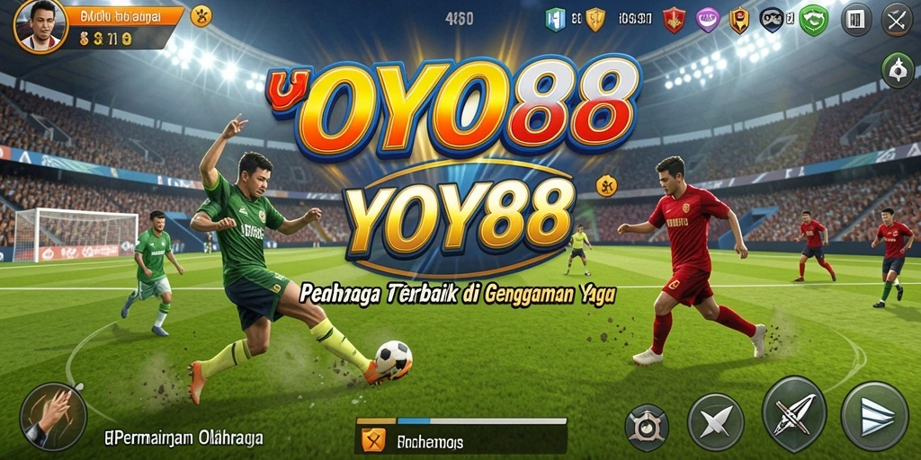 Tampilan seru dari gameplay YOYO88 yang menampilkan aksi olahraga menarik.