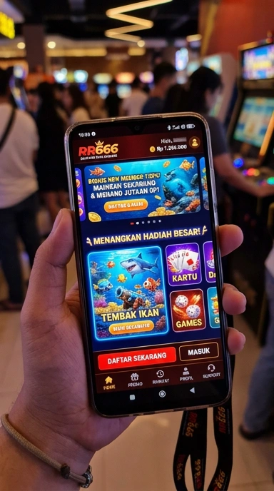 Screenshot aplikasi utama rr666 yang menunjukkan antarmuka yang ramah pengguna.